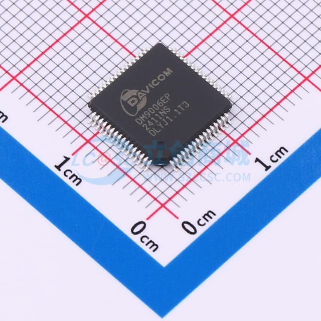 DM9006 10/100 Mbps 2端口以太网交换控制器实物图