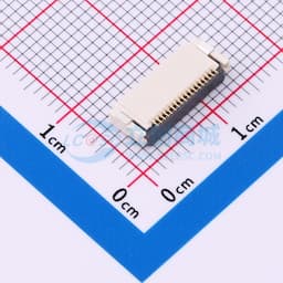 翻盖式 双侧触点/上下接 P数:18P 间距:0.5mm缩略图