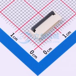 翻盖式 双侧触点/上下接 P数:18P 间距:0.5mm缩略图