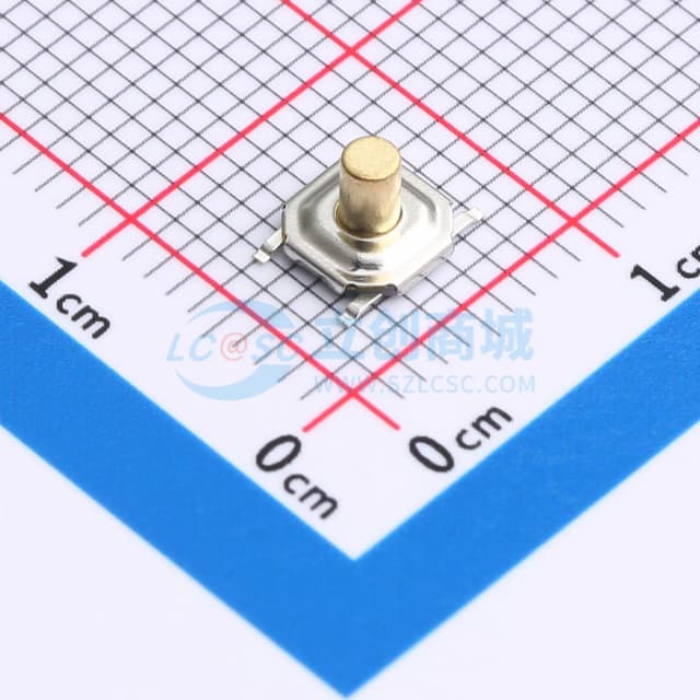 4*4*4.0 立贴   铜头轻触开关实物图
