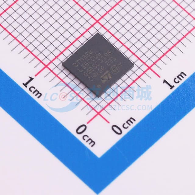 Sub-GHz无线微控制器。双核 Arm Cortex-M4/M0+ @48 MHz，闪存 256 KB，SRAM 64 KB。LoRa、(G)FSK、(G)MSK、BPSK 调制。AES 256位。多协议系统级芯片。实物图