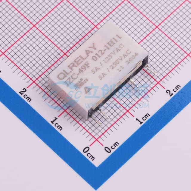 12V 5A 一组常开:1A(单刀单掷-常开)实物图