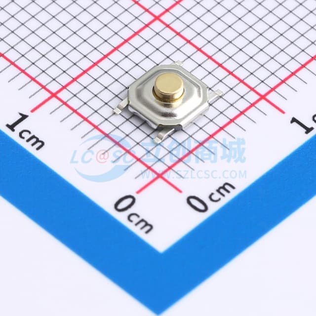 4*4*2.0 立贴   铜头轻触开关实物图