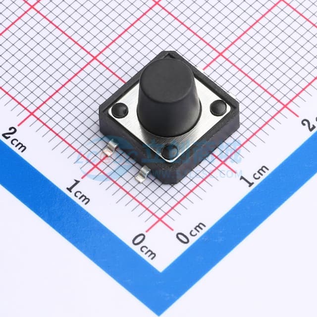 12*12*9.5 立贴    轻触开关实物图
