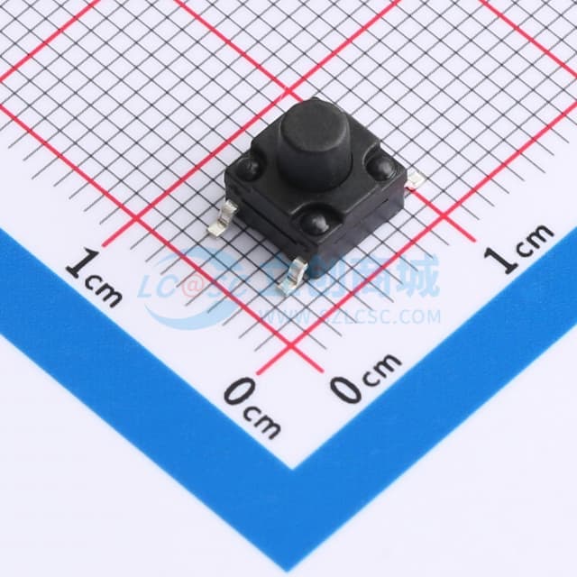 6*6*6.5 立贴    防水IP67 轻触开关实物图