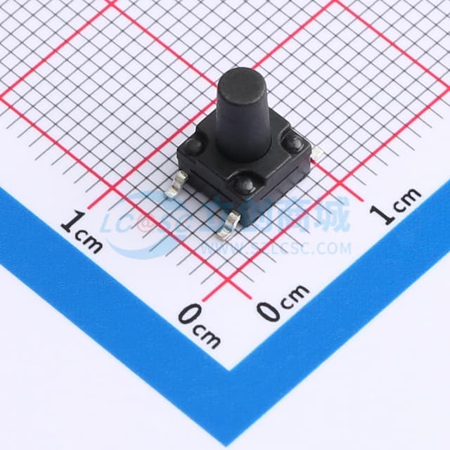 6*6*9.5 立贴    防水IP67 轻触开关实物图