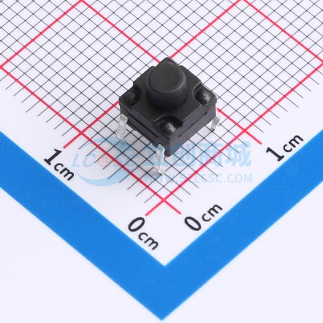 6*6*6 直插    防水IP67 轻触开关实物图