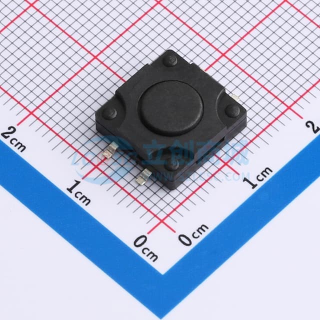 12*12*4.3 立贴    防水IP67 轻触开关实物图