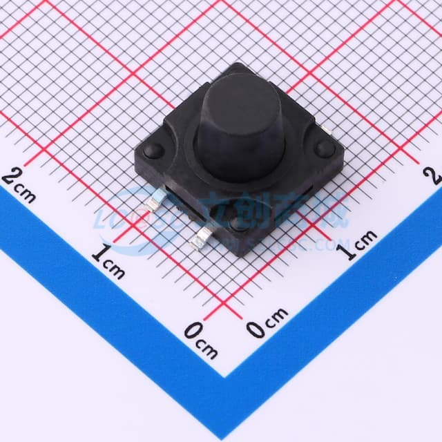 12*12*9.5 立贴    防水IP67 轻触开关实物图