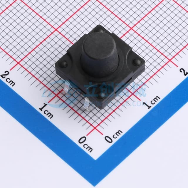 12*12*9.5 直插    防水IP67 轻触开关实物图