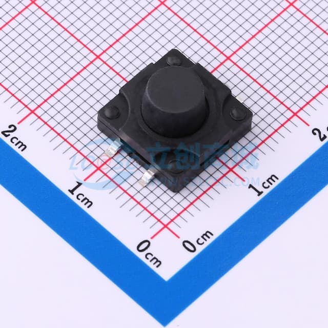 12*12*7.5 立贴    防水IP67 轻触开关实物图