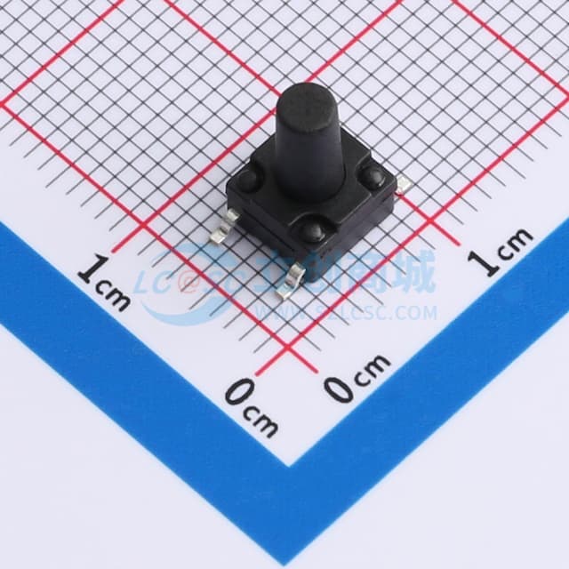 6*6*10.0 立贴    防水IP67 轻触开关实物图