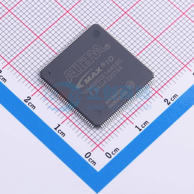 10M08SCE144C8G实物图