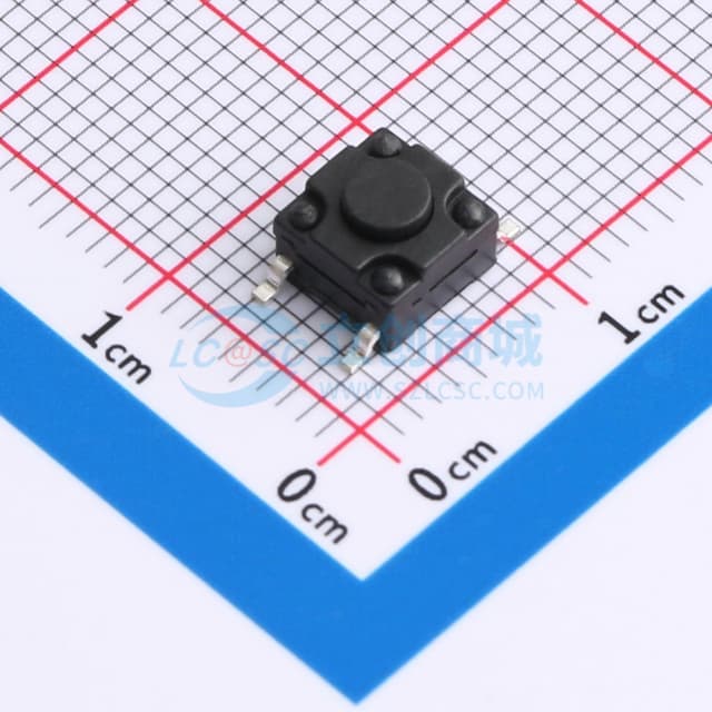 6*6*4.3 立贴    防水IP67 轻触开关实物图