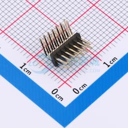 2x7P 间距:1.27mm 方针 弯插缩略图