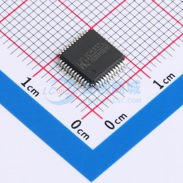 USB2.0延长器控制芯片CH317实物图