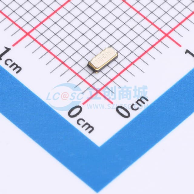 32.768KHz 2P 3215 12.5pF ±10ppm -40~+85℃(-0.04ppm/℃^2)实物图