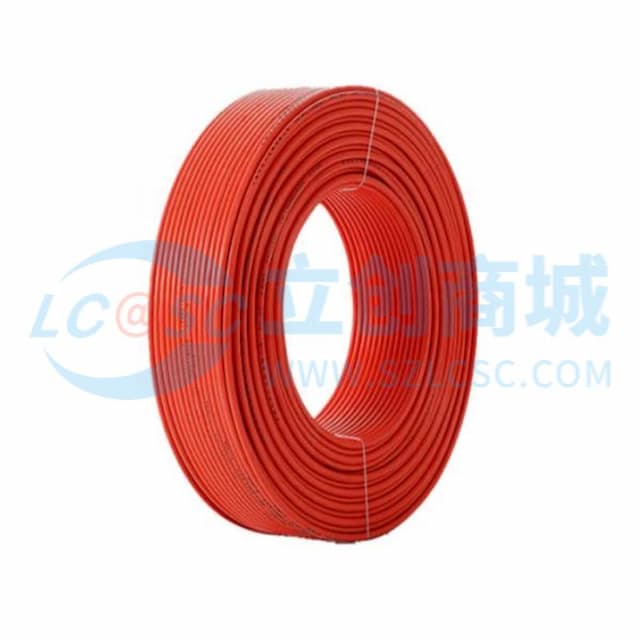 BS CABLE/宝胜电缆 电线 BVR 0.75mm²红色实物图