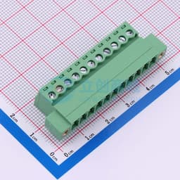 3.81mm 1x11P 排数:1 每排P数:11 螺丝固定缩略图