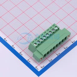 3.81mm 1x8P 排数:1 每排P数:8 螺丝固定缩略图