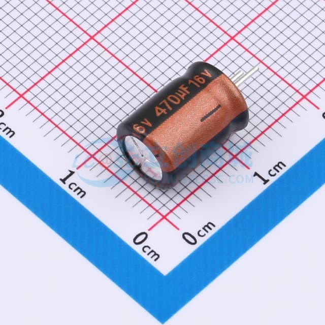 470uF ±20% 16V实物图