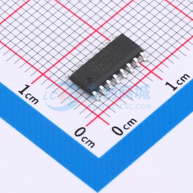 带12-bit ADC的8位RISC MTP MCU实物图