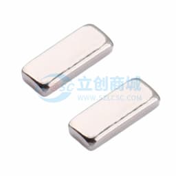 博众新材 SMT贴片铜片5*2*1mm 黄铜镀镍导电铜块 载流片铜条触点散热铜片盘装 BTC-521-BN02缩略图