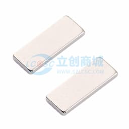 博众新材 SMT贴片铜片10*4*1mm 黄铜镀镍导电铜块 载流片铜条触点散热铜片 袋装 BTC-1041-BN01缩略图