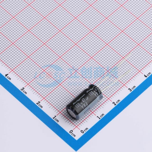 47uF ±20% 100V实物图