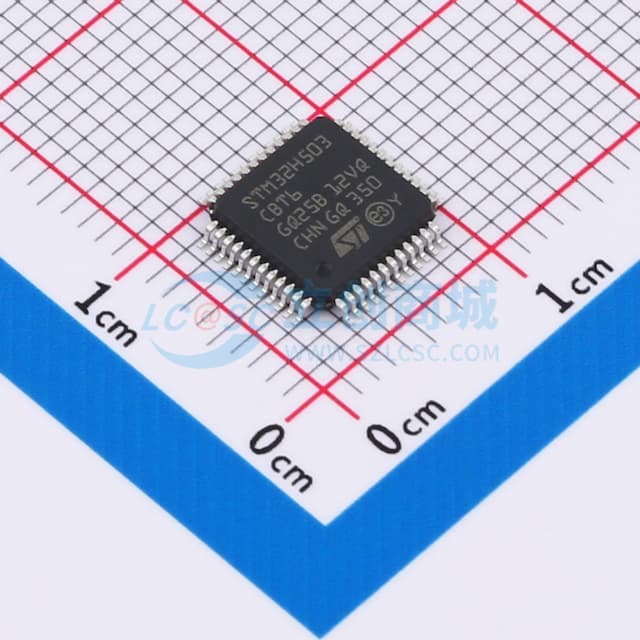 STM32H503CBT6实物图