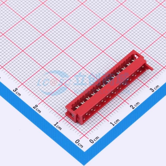 2.54mm 2x12P 排数:2 每排P数:12实物图