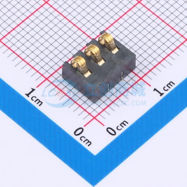 立式Pitch3.0 3P电池座实物图