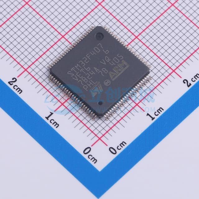 带DSP和FPU的高性能基础系列ARM Cortex-M4 MCU，具有512 KB Flash、168 MHz CPU、ART加速器、以太网和FSMC实物图
