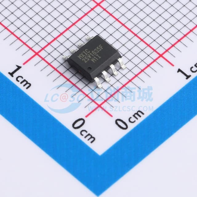 2.3V-3.6V，16Mbit [x1/x2/x4] CMOS串行多输入输出（SMIO）闪存实物图