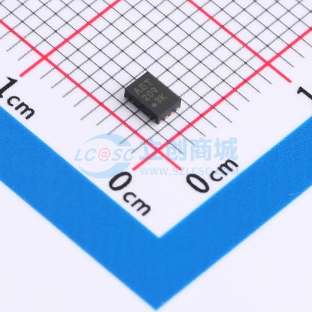 数字温度传感器实物图