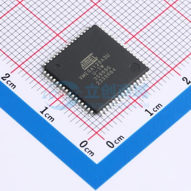 ATXMEGA128A3U-AUR实物图