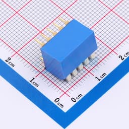 直插拨码开关 间距2.54mm 5PIN/位 侧拨长杆缩略图