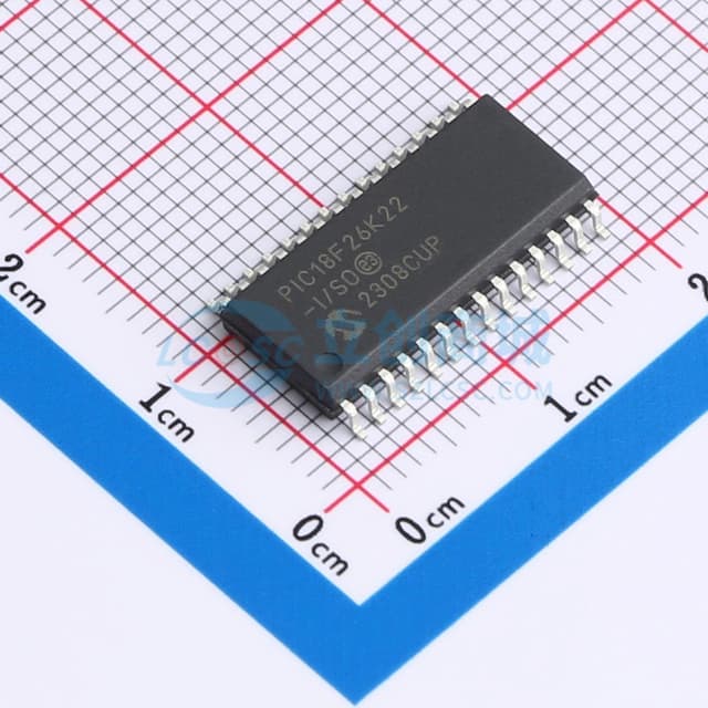 采用XLP技术的28/40/44引脚，低功耗、高性能微控制器实物图