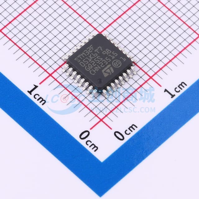 主流ARM Cortex-M0基本型系列MCU，具有32 KB Flash、48 MHz CPU、运动控制和CEC功能实物图