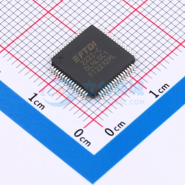 FT2232H双高速USB至多用途UART/FIFO IC实物图