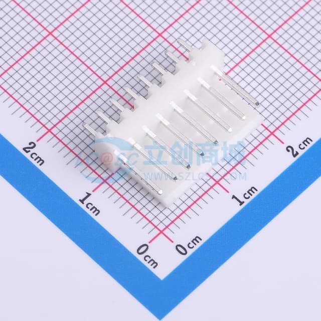 间距:2.5mm 1x8P 【插件】实物图