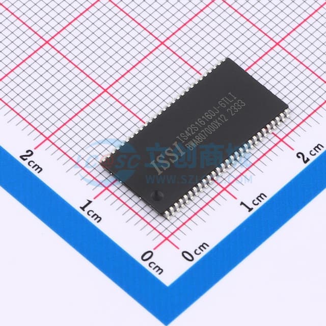 IS42S16160J 6TLI TR实物图