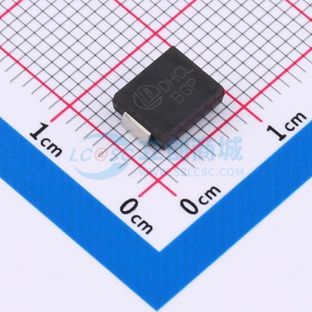 双向TVS 70V截止 峰值浪涌电流：13.3A实物图