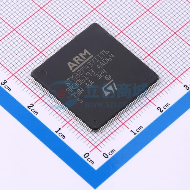 带DSP和FPU的高性能高级系列ARM Cortex-M4 MCU，具有2 MB Flash、180 MHz CPU、ART加速器、Chrom-ART加速器、TFT、带SDRAM的FMC和硬件加密实物图