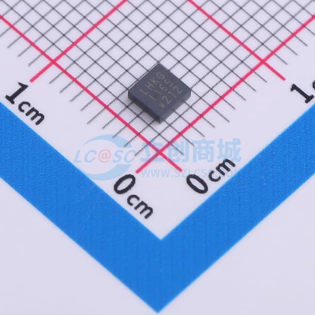5V、10A 同步降压静音开关器 2，3mm x 3mm LQFN实物图