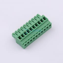 3.81mm 1x10P 排数:1 每排P数:10 立式插头缩略图