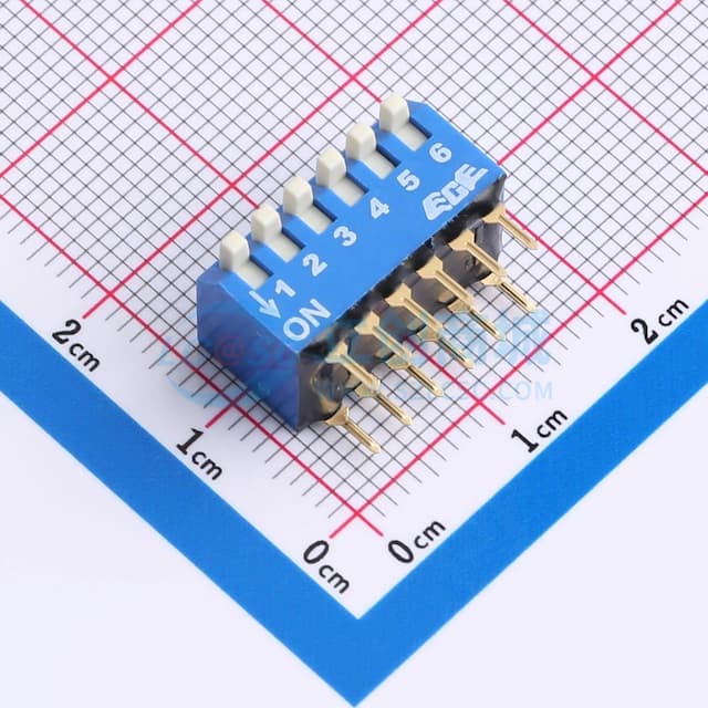 2.54mm 6位实物图
