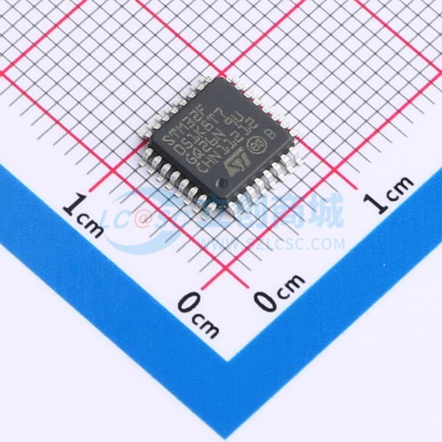主流ARM Cortex-M0基本型系列MCU，具有64 KB Flash、48 MHz CPU、运动控制和CEC功能实物图