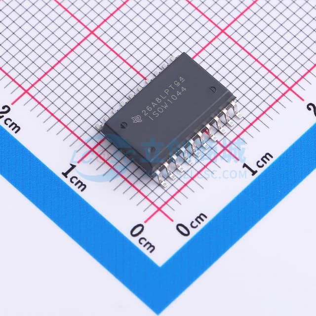 ISOW1044 隔离 CAN FD 收发器带集成低辐射、低噪声、高效率 DC-DC 转换器实物图