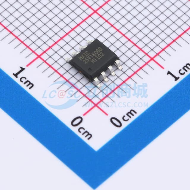 2.3V-3.6V，16Mbit [x1/x2] CMOS MXSMIO（串行多I/O）闪存实物图